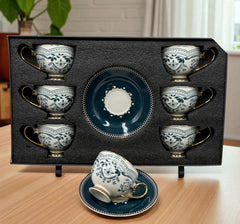 Johnson Bros Savor & Serve – Luxury Cups & Saucers Bone China 12 (Pcs)