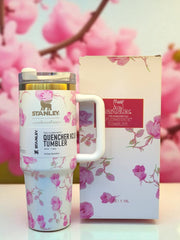 Stanley Quencher 40oz – Love Shake Original Fancy Tumbler Gift box with Lid & Handle | All-Day Hydration on-the-go