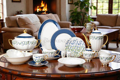 Imported Johnson Bros inspired Complete Dining Set - Available in two serving sizes