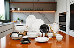 Premium Johnson Bros Inspired 65-Piece Dinnerware Set DS-008