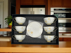 Imperial Elegance Cup & Saucer Set 12 (Pcs)