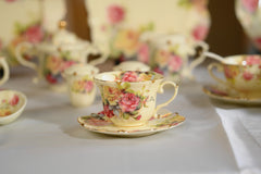 Imported Premium 75 Pcs Dinner Set for 8-persons Serving - Inspired by Royal Albert England