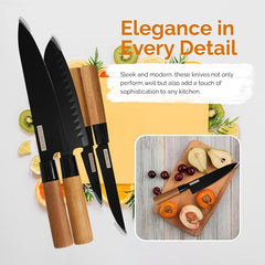 Zillinger Professional 4-Piece Japanese Knife Set – Precision, Elegance, & Durability