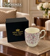 Royal Albert-Inspired Luxury Floral Mug – Single Piece