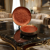 Luxury 7 Pcs Glass Cake Set – Premium Cake Serving Plate Set
