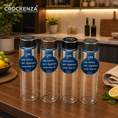SM 1000ML Premium Clear Water Bottle – Stylish Reusable Everyday Hydration Bottle