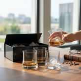 The 'GS-12' Pebble Tumblers: Modern Curved Drinkware for Every Occasion