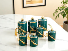 Elegant Kitchen Canisters – 7 PCS Luxury Storage Set