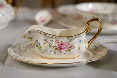 Imported Bone China Royal Albert style 75 Pcs Dinner Set - 8 Person Serving