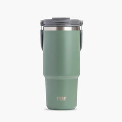 Tyeso "ROAM" Stainless Steel 1200ML Travel Tumbler with 2-in-1 Flip Straw & Sip Lid