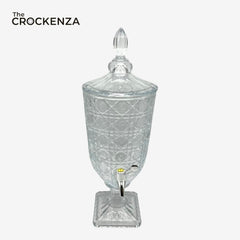 Luxury Crystal Glass Beverage Dispenser with Tap – Premium Drink Dispenser (GD-11)