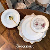 Imported Luxury 18-Pcs Johnson Bros–Inspired Premium Super Bone China Plate Set