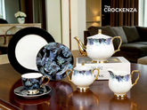 Imported Luxury Johnson Brothers–Inspired 24-Piece Fine Dining Tea Set