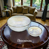 Luxury 7 Pcs Dessert Serving Glass Bowl Set