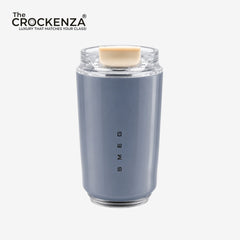 SMEG Style Premium Stainless Steel Travel Tumbler – Leak-Proof Coffee Cup with Clear Lid | 320ML