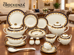Luxury Yamasen Japan-Inspired Gold-plated Dining Set | Available in 8 and 12 Person Serving