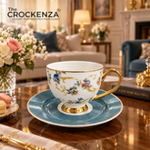 Johnson Bros Savor & Serve – Luxury Cups & Saucers Bone China 12 (Pcs)