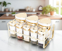 Premium 8-Piece Storage Canister Set for an Organized Kitchen