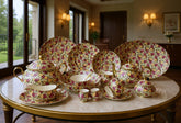Imported Premium Royal Albert style 75 Pcs Dinner Set - 8 Person Serving