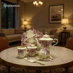 Royal Elegance Tea Set – Royal Albert Inspired- 31 (Pcs)