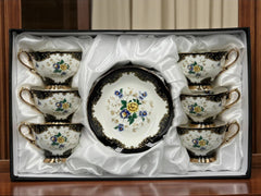 Royal Elegance: Cups & Saucers (Inspired by Royal Albert) - 12 (Pcs)