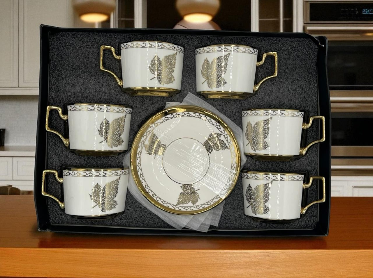 Everyday Elegance Cup & Saucer Set 12 (Pcs)