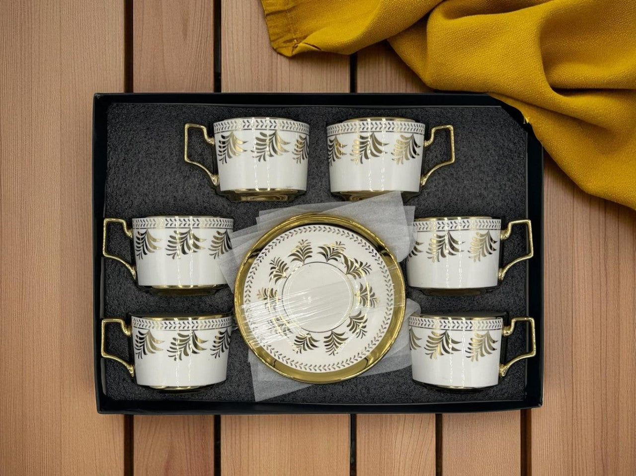 Everyday Elegance Cup & Saucer Set 12 (Pcs)