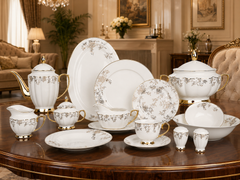 Imported Johnson Bros inspired Luxury Floral Dining Set - Available in two serving sizes