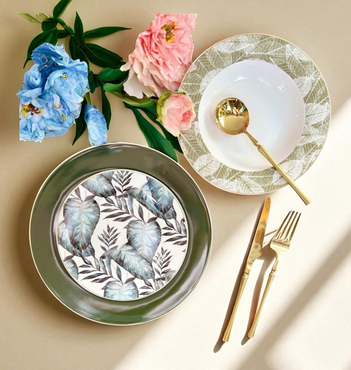 Luxury 18-Piece Plate Set – Ideal for 6-Person Table Setting