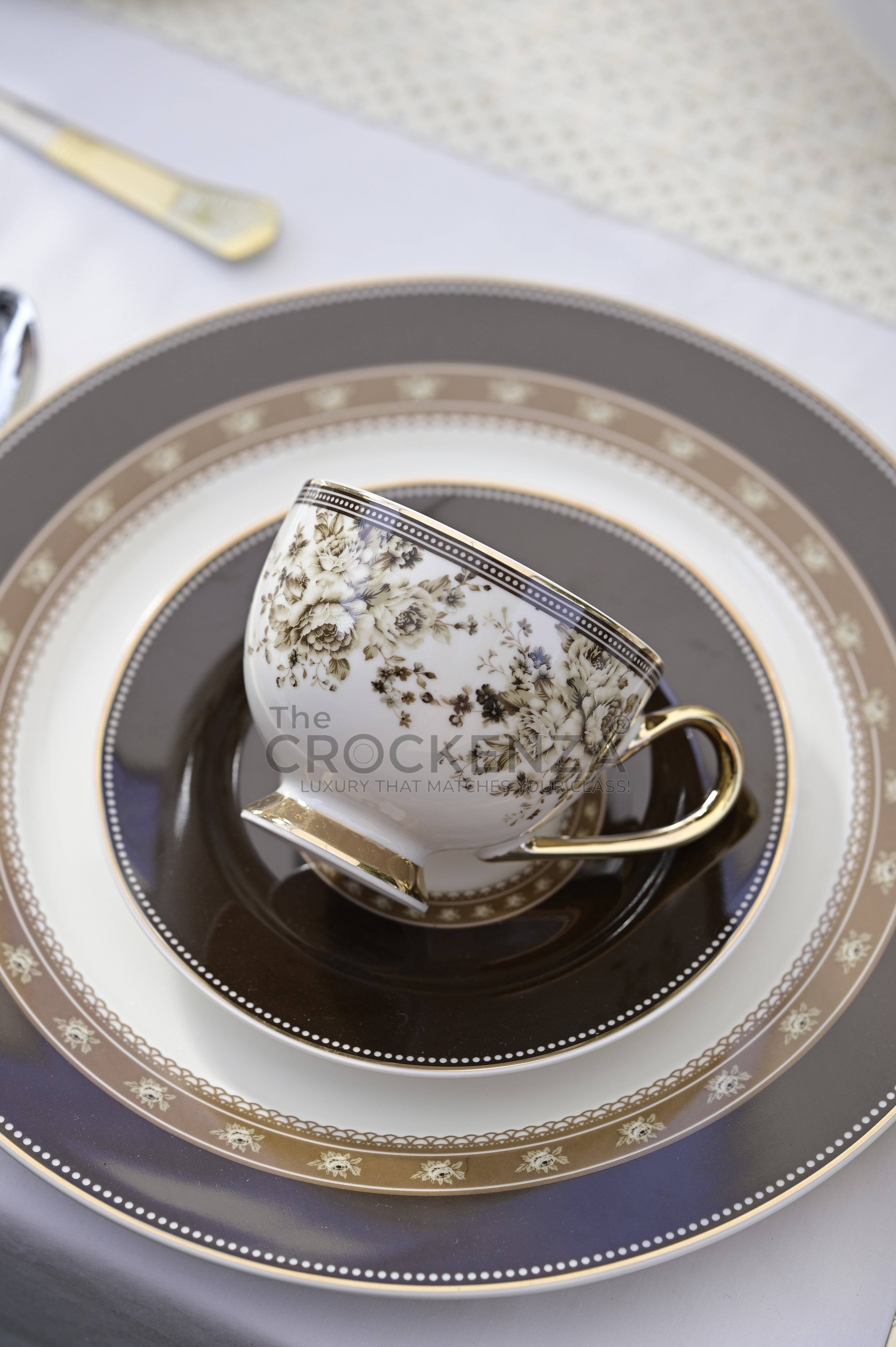 Imported Johnson Bros inspired Luxury Floral Dining Set - Available in two serving sizes