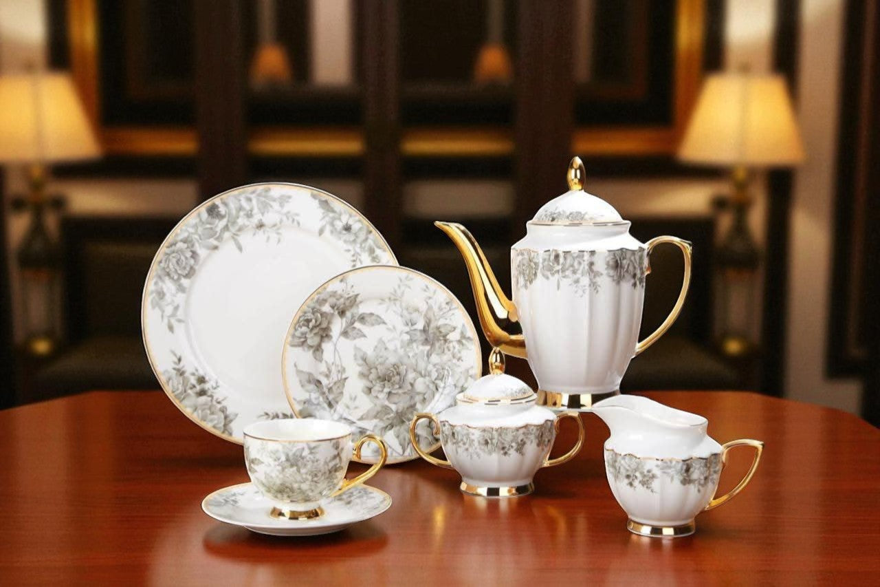 Luxury 24-Piece Tea Set – Perfect for Elegant Gatherings