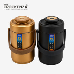 2L Insulated Lunch Box – 12-Hour Hot & Cold Food Container with Carry Handle