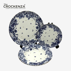 Royal Elegance Floral Plate Set – Inspired by Royal Albert 18 (Pcs)