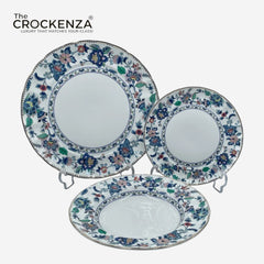 Luxury Royal Albert Inspired 18-Piece Floral Plate Set – Ideal for 6-Person Table Setting