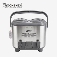 Days N Days 15L Dual Compartment Hot & Cold Insulated Water Cooler – 7.5L + 7.5L