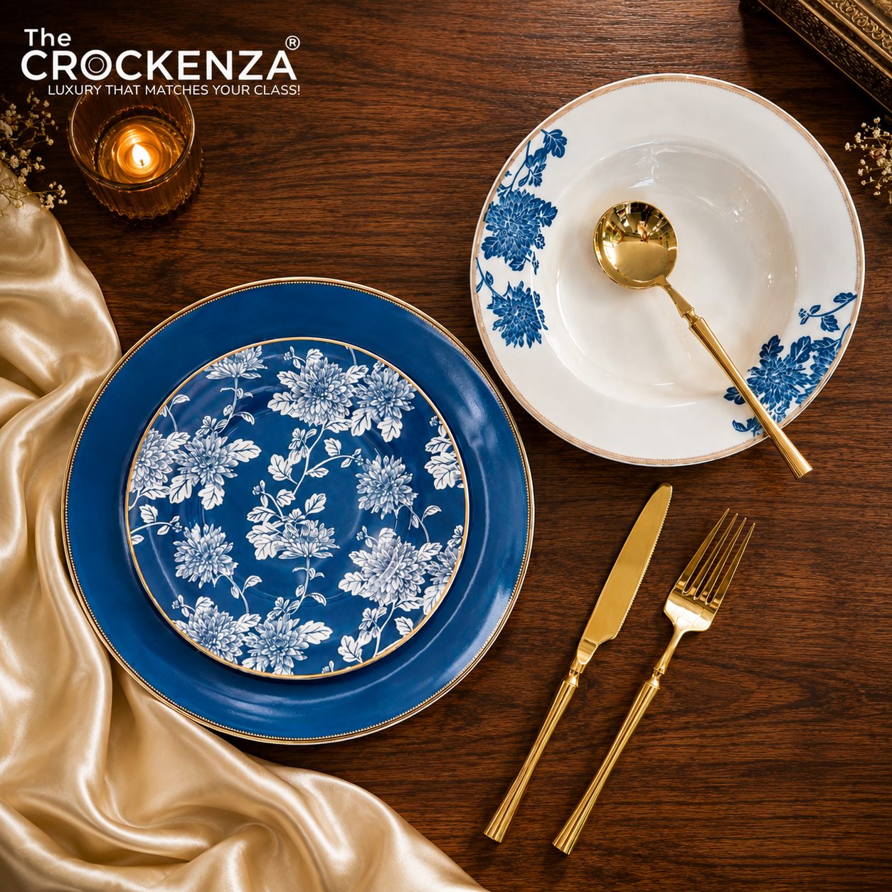 Luxury Johnson Bros inspired 18-Piece Plate Set – Ideal for 6-Person Table Setting