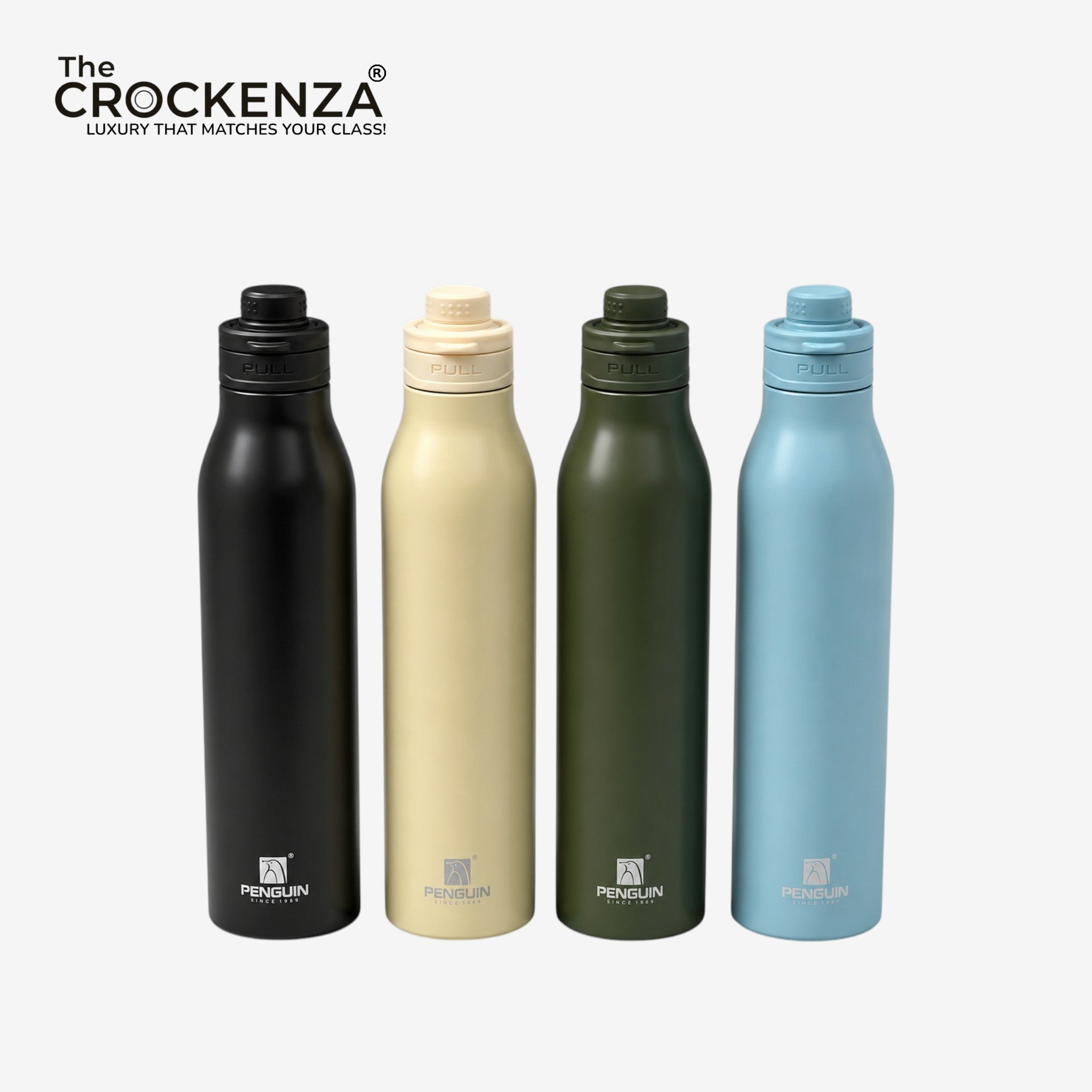 Penguin Vacuum Insulated Stainless Steel Water Bottle - 1000ML