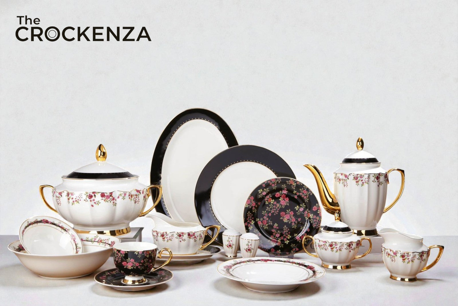 Imported Johnson Bros inspired Complete Dining Set - Available in two serving sizes