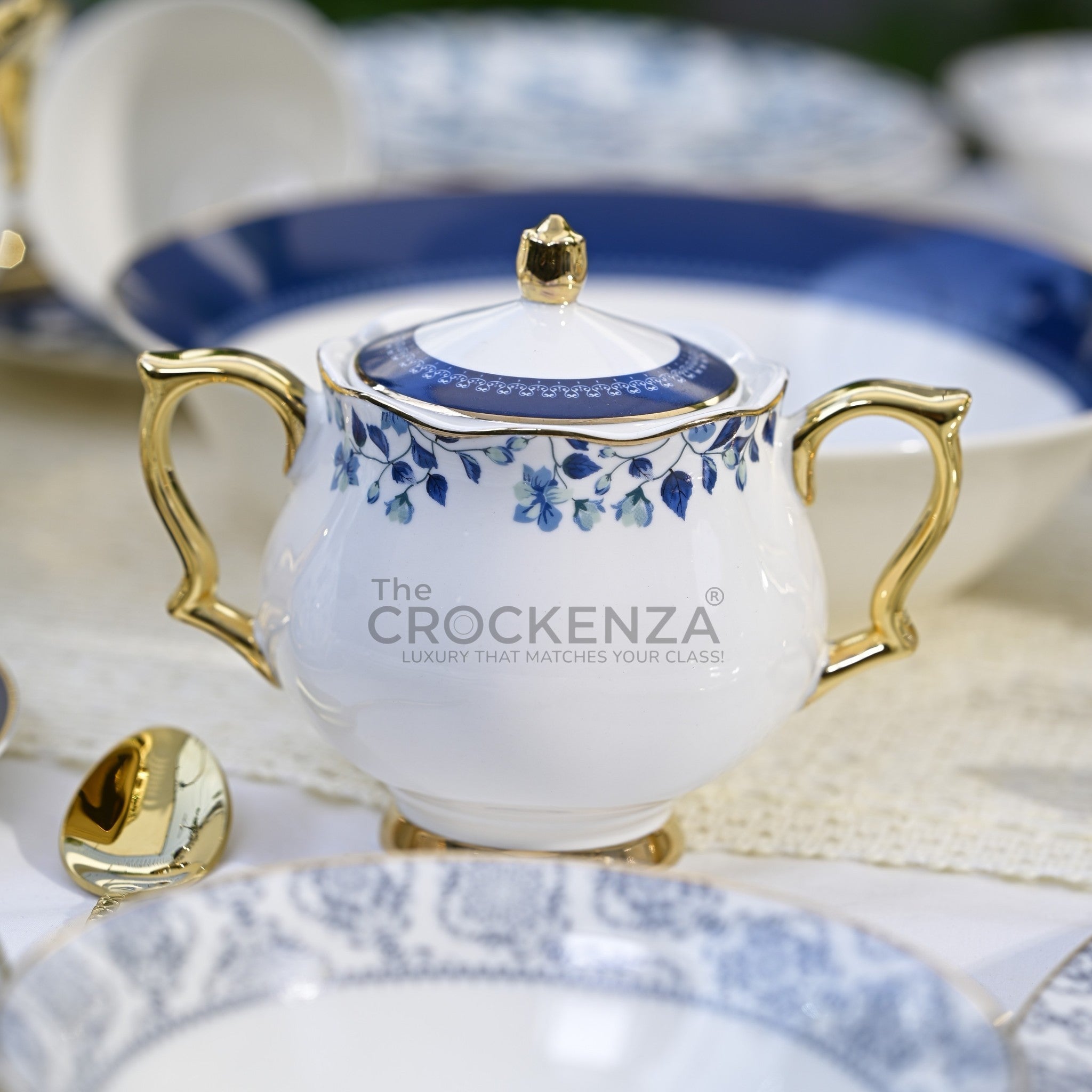 Imported Johnson Bros inspired Luxury Floral Dining Set - Available in two serving sizes
