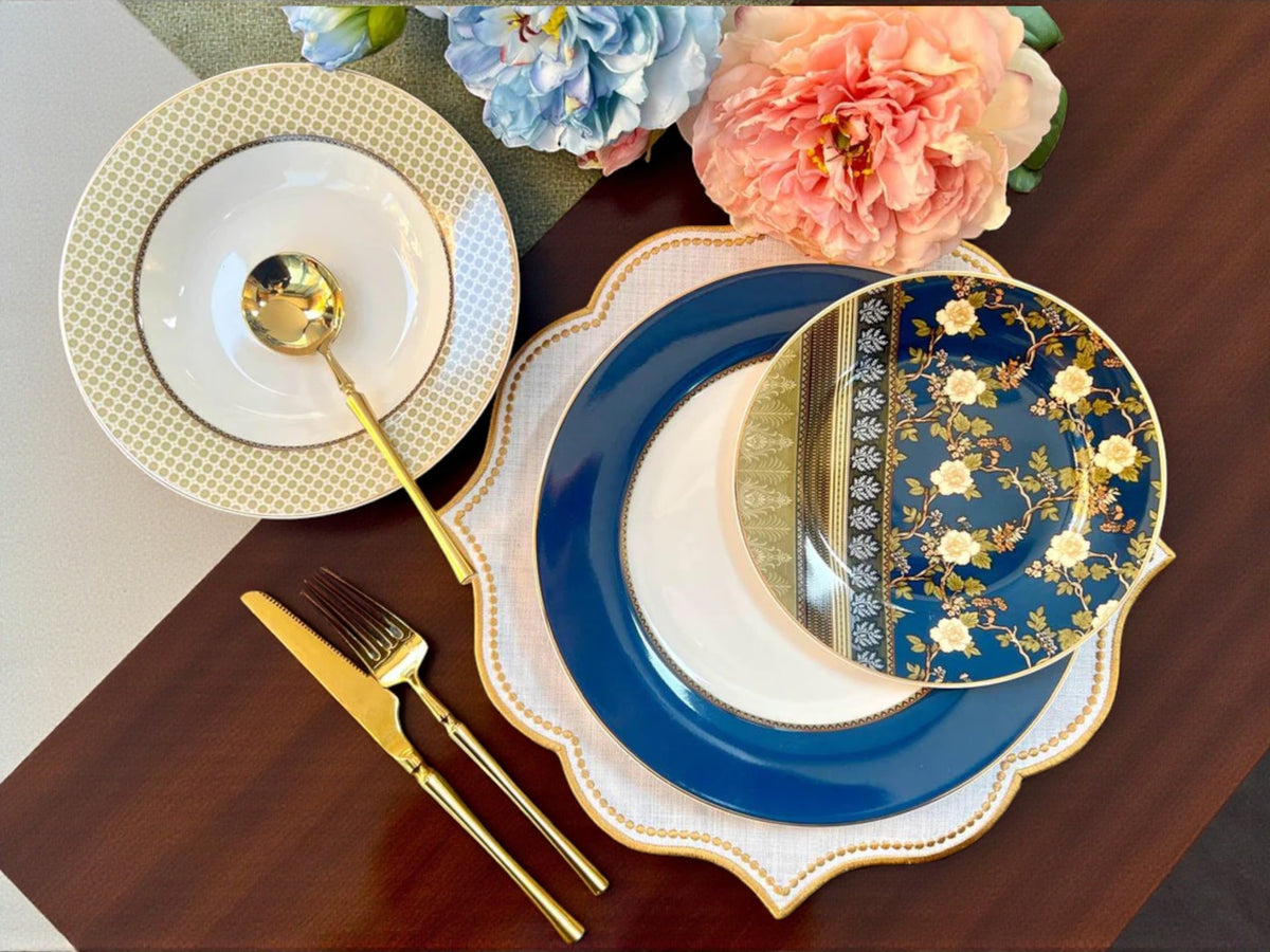 Luxury Johnson Bros inspired 18 Piece Plate Set – Ideal for 6-Person Table Setting