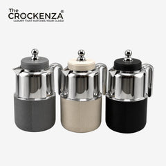 Luxury 1L Stainless Steel Insulated Thermos – Premium Hot & Cold Tea & Coffee Flask