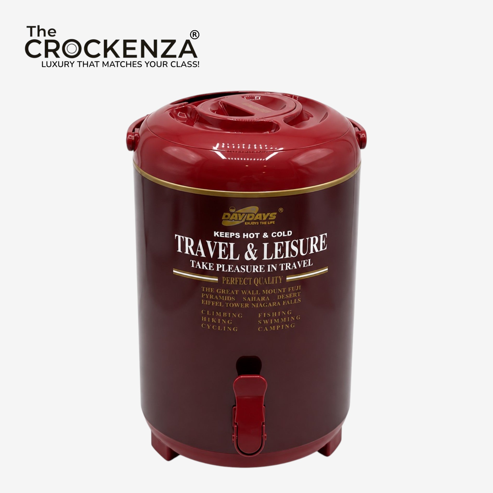 Days N Days 9.5L Premium Insulated Hot & Cold Water Cooler with Tap
