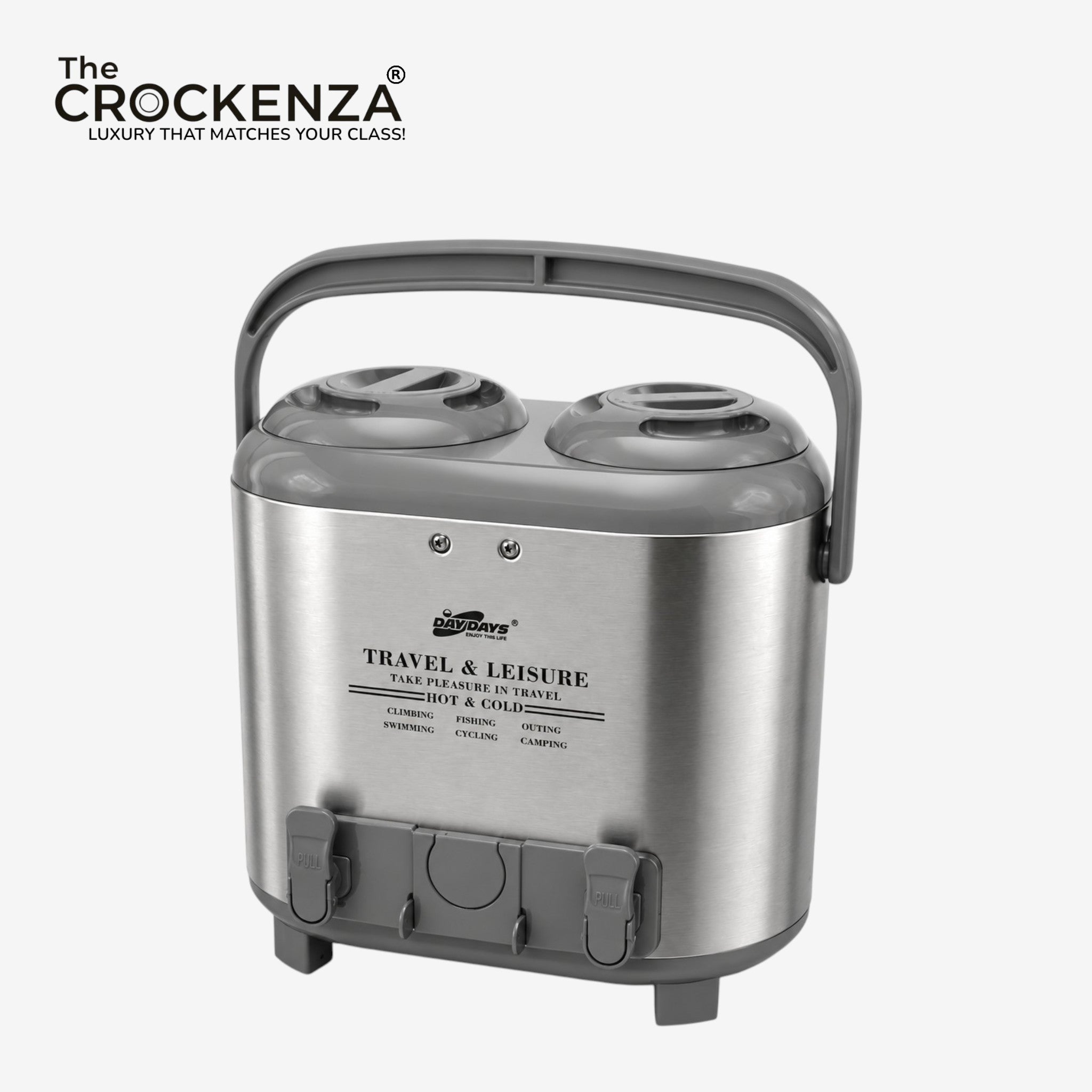 Days N Days 12L Dual Compartment Hot & Cold Insulated Water Cooler – 6L + 6L