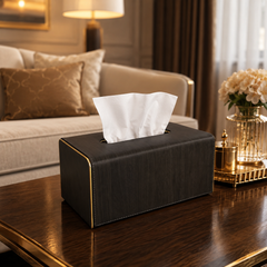 Elite Luxe Tissue Box Cover – Premium Designer Décor for Home, Office & Car