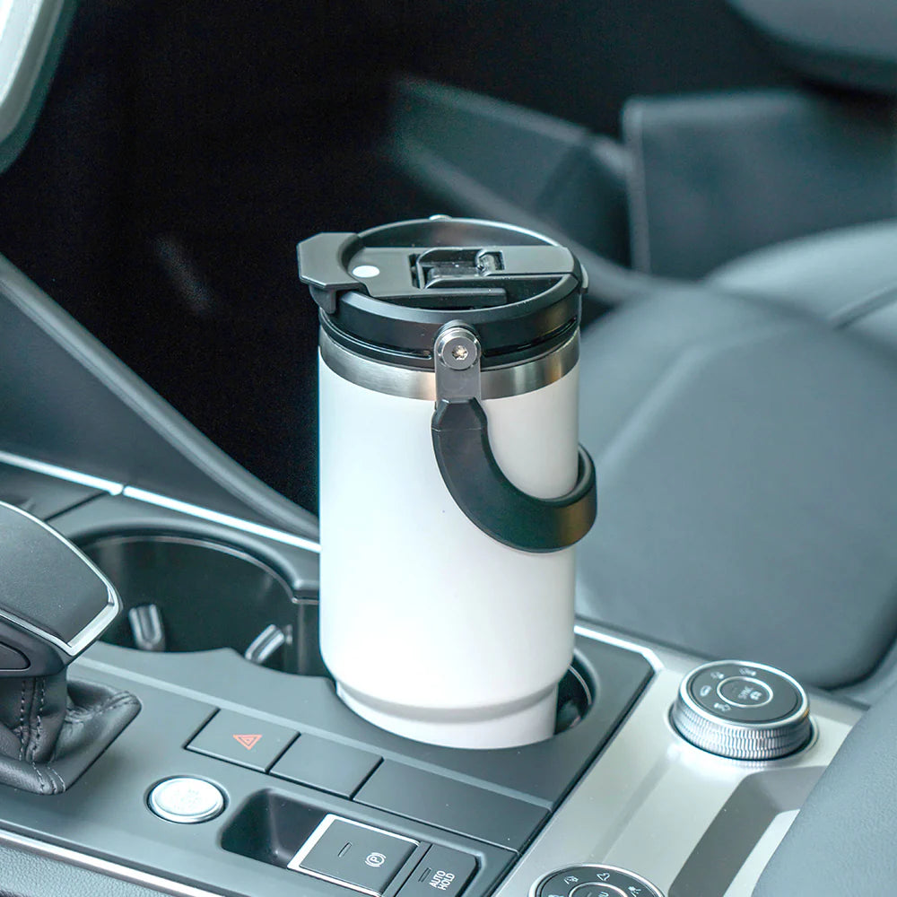 Tyeso "ROAM" Stainless Steel 1200ML Travel Tumbler with 2-in-1 Flip Straw & Sip Lid