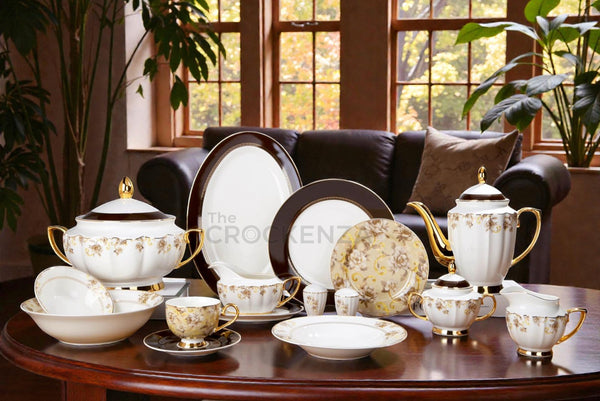 Imported Johnson Bros inspired Complete Dining Set - Available in two serving sizes