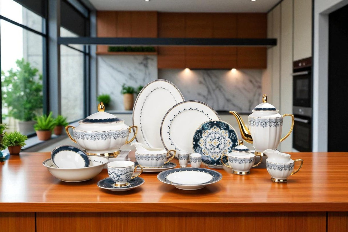 Premium Imported Johnson Bros inspired Dining Set - Available in two serving sizes DS-471