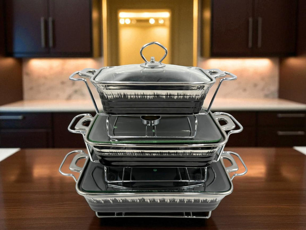 Elegant Porcelain Serving Dishes – Perfect for Every Occasion (Three Sizes)