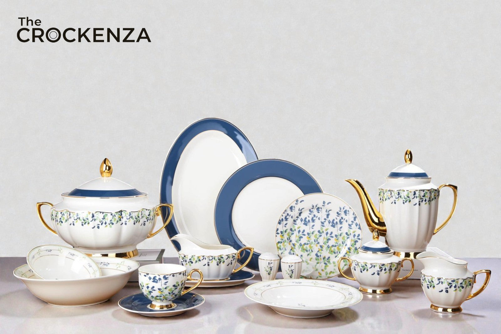 Imported Johnson Bros inspired Complete Dining Set - Available in two serving sizes