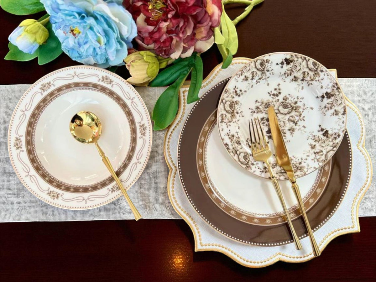 Luxury 18-Piece Plate Set – Ideal for 6-Person Table Setting